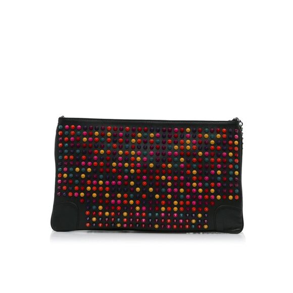 Pre Loved Christian Louboutin Studded Loubiposh Embellished Crossbody - Picture 4 of 8